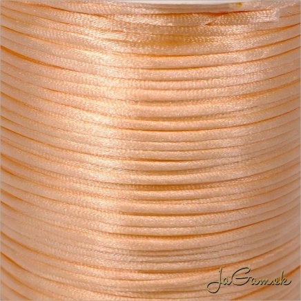 Nylonová šnúrka 1mm, marhuľová - 1m (1016)